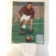 Signed card with picture of Gil Merrick the Birmingham City footballer. 
